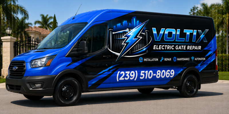Voltix Electric Gate Repair Van